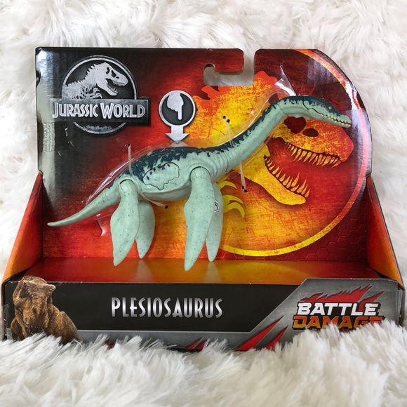 jurassic world battle damage plesiosaurus